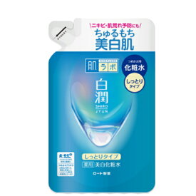 【メール便発送・送料無料】ロート製薬 肌ラボ 白潤薬用美白化粧水 しっとりタイプ つめかえ用 170mL