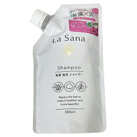 【メール便発送】ラサーナ海藻 海泥 シャンプー　詰め替え用パウチ 380mL