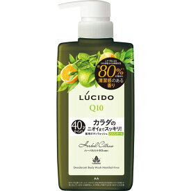 【医薬部外品】ルシード(LUCIDO) 薬用デオドラントボディウォッシュ ノンメントール ハーバルシトラス 450ml（薬用Mデオドラント　ボディウォッシュDA）