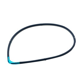【メール便発送・送料無料】ファイテン RAKUWA磁気チタンネックレスS-|| ネイビー/ブルー 55cm (管理医療機器)