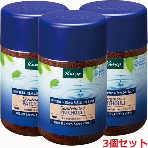 クナイプ バスソルト サンダルウッドの香り 850g×3個