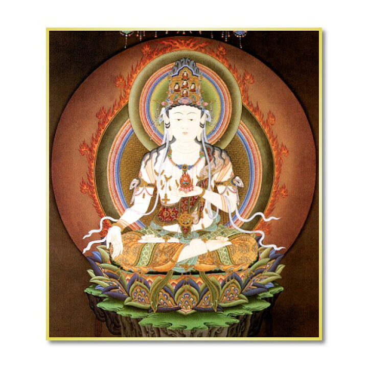 楽天市場 メール便送料無料 仏画色紙 虚空蔵菩薩 香老舗 高野山大師堂