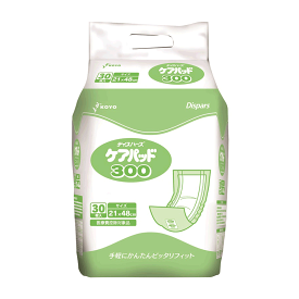 紙おむつ大人用 光洋 ケアパッド300 30×10袋 吸収量：2回分 【ケース販売】 尿漏れパット 大人用おむつ 男女兼用 送料無料 大人おむつ 尿取パット 介護用 尿漏れパッド 尿取りパット 介護用品 病院施設用 介護おむつ 介護オムツ 国内生産 光洋 公式 工場直送品