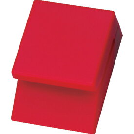 【送料無料】【三個セット】TRUSCO　マグネット式メモクリップ赤　便利　雑貨　磁石　文房具　メモクリップ　マグネット　シンプル　レッド