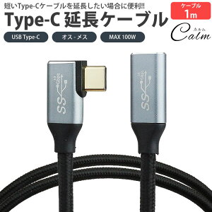 Type-C P[u USB3.2 1m 100cm L^ L^ f[^] fMΉ MAX100W PDΉ iCҍ USB C IX X ^Cv C