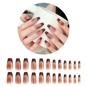 ネイルチップ 24枚セット 選べる セルフ パーツ ショート ロング デザイン ジェル ニュアンス ネイル チップ プチプラ 簡単 かわいい