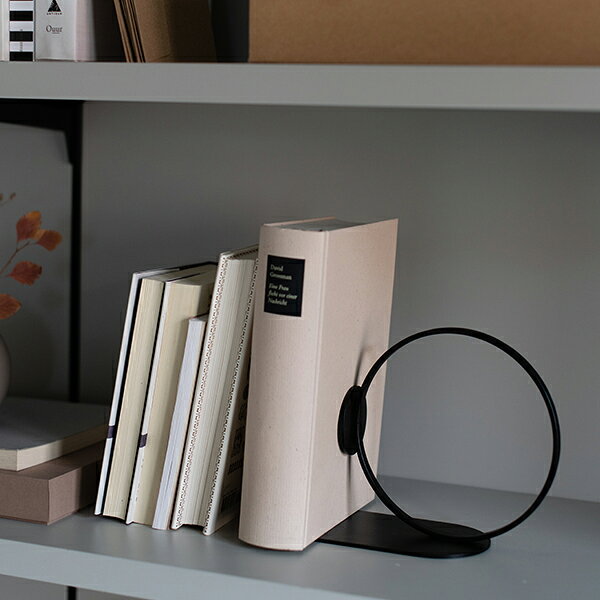 Cooee Design Book Ring ブックリング 10cm 15cm ブラック ブラス ステンレススチール サンド 北欧 インテリア ブックエンド 本立て クーイーデザイン 日本正規代理店品