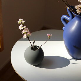 Cooee Design (クーイーデザイン) Ball Vase (ボールベース) 10cm ホワイト/サンド/ブラッシュ/グレー/ブラック 北欧/インテリア/花瓶/日本正規代理店品