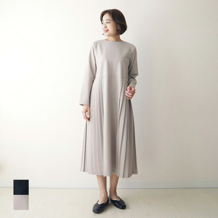 楽天市場】un cinq (アンサンク) 大人のフォーマルプリーツワンピース 