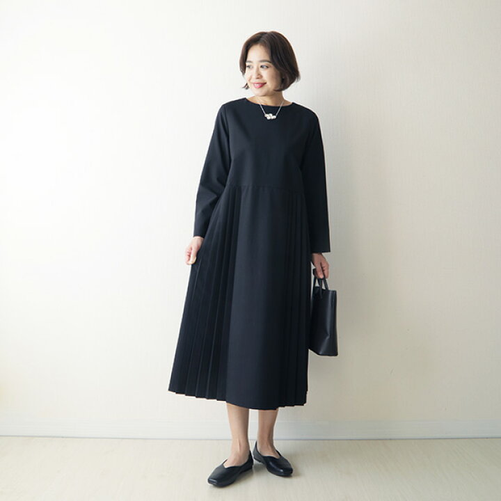 楽天市場】un cinq (アンサンク) 大人のフォーマルプリーツワンピース  