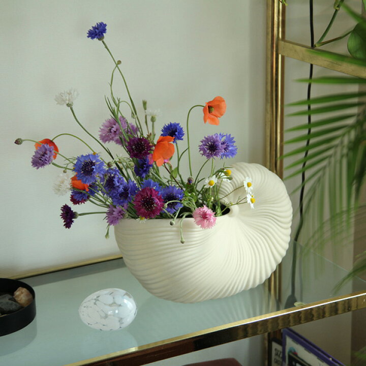楽天市場】【お取り寄せ】Ferm Living (ファームリビング) Shell Pot 