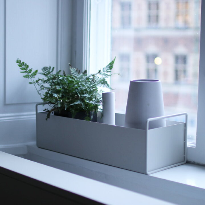 楽天市場】Ferm Living Plant Box プラントボックス S ライトグレー 