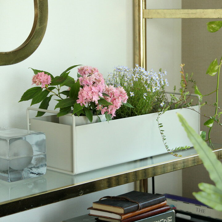 楽天市場】Ferm Living Plant Box プラントボックス S ライトグレー 