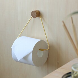 【受注発注】ferm LIVING (ファームリビング) Toilet Paper Holder （トイレットペーパーホルダー） ブラス 北欧/インテリア/日本正規代理店品