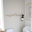 【お取り寄せ】Ferm Living (ファームリビング) Curvature Towel Hanger (カーバチュア タオルハンガー) ブラス/ブラックブラス ゴールド/北欧/インテリア/収納/日本正規代理店品