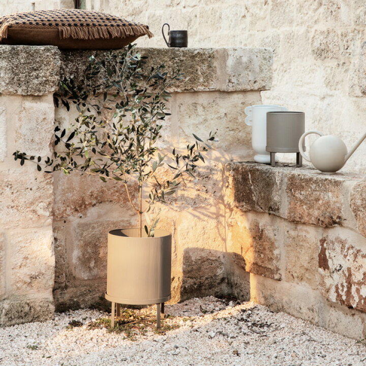 楽天市場】Ferm Living Bau Pot バウ ポット L ブラック カシミア 北欧 