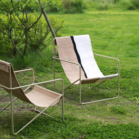 【受注発注】ferm LIVING (ファームリビング) Desert Lounge Chair (デザート ラウンジチェア) カシミアシェイプ/サンド/ソイル 北欧/インテリア/家具/日本正規代理店品【大型送料】