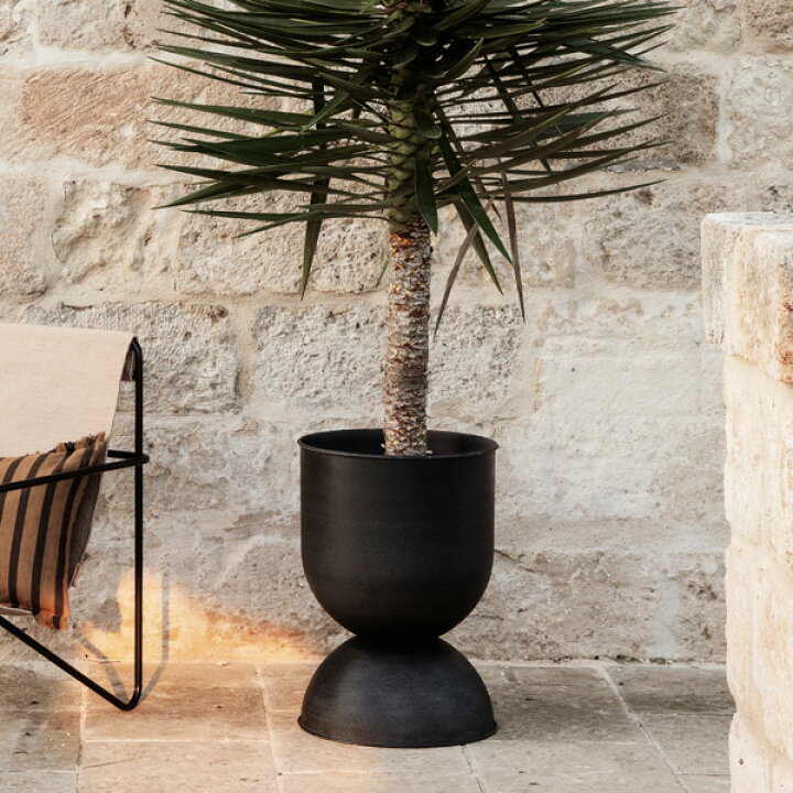 楽天市場】Ferm Living Hourglass Pot アワーグラス ポット M ブラック 