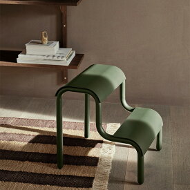 【お取り寄せ】Ferm Living (ファームリビング) Up Step Stool (アップステップスツール） ブラック/カシミア/フォレストグリーン 北欧/踏み台/家具/インテリア/日本正規販売店品