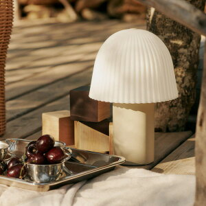 �y�����݌ɂ���zFerm Living (�t�@�[�����r���O) Frill Portable Lamp (�t���� �|�[�^�u�������v) �J�V�~�A/���[�Y �k��/�C���e���A/�Ɩ�/���{���K�̔��X�i