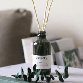 GREEN NATION Life (グリーンネーション ライフ) リードディフュザー 120ml エスケープ/アウェイクン/ブリス アロマ/ルームフレグランス/植物由来