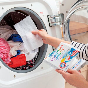 Dr.Beckmann(ドクターベックマン) カラー&ダートコレクター 色移り防止シート12枚入り (洗濯機用)掃除