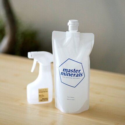 masterminerals(マスターミネラル)マスターミネラル/100%天然素材マルチクリーナー300ml原液（希釈用空スプレーボトル付き）洗剤/掃除/消臭/除菌/100%天然成分/天然ミネラル/無添加/日本製