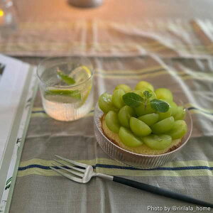 y݌ɂzFerm Living (t@[rO) Ripple Serving Bowl (bv T[rO{E) 4Zbg NA/X[NO[/tXg k/CeA/KX/{K㗝Xi