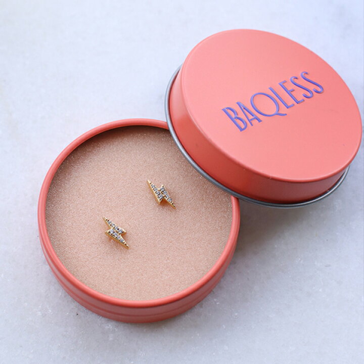楽天市場】Baqless (バックレス) ピアス オネスティー サンダーボルト 