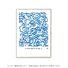 【受注発注】Paper Collective (ペーパーコレクティブ) ポスター 30×40/50×70 Comfort Blue 北欧 インテリア/日本正規代理店品【キャンペーン対象】