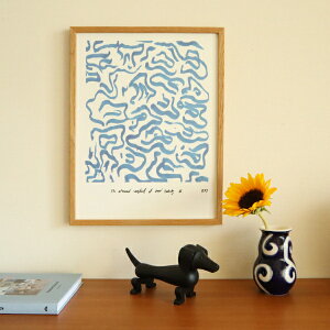 �y�L�����y�[���Ώہz�y�����񂹁zPaper Collective (�y�[�p�[�R���N�e�B�u) �|�X�^�[ 30×40/50×70 Comfort Blue �k�� �C���e���A/���{���K�㗝�X�i