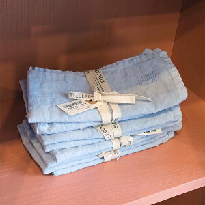 STILLEBEN (スティルレーベン) テーブルナプキン 2枚セット ミントグリーン/オーツイエロー/セレスティアルブルー 北欧インテリア/北欧テキスタイル