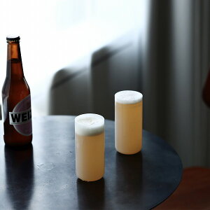 ideaco (�C�f�A�R) milk glass HAKU slim 2�Z�b�g �z���C�g/�~���g�O���X/�K���X�H��/�^���u���[/�ϔM/�~���N�K���X�y��̓��M�t�g�z
