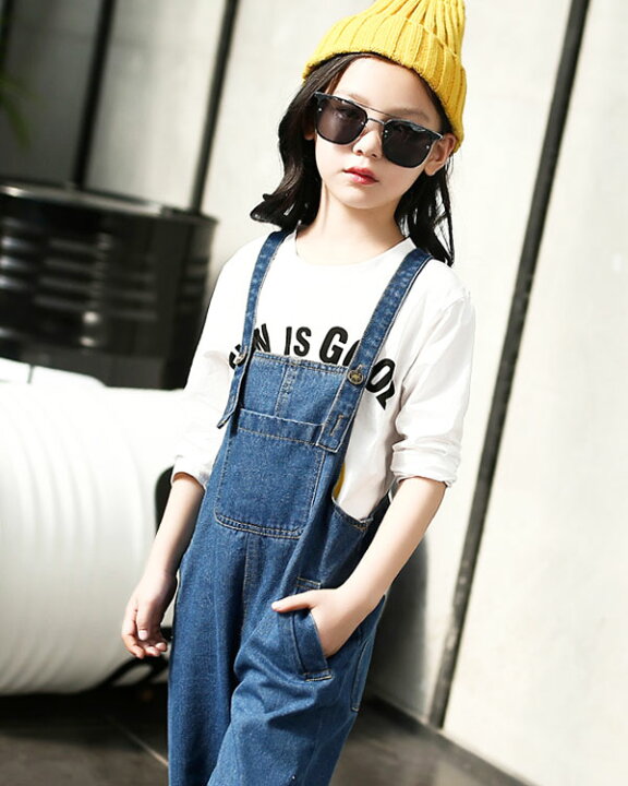 綿100 オーバーオール キッズ 男の子 秋 ボトムス おしゃれ 170cm プチプラ 110cm 160cm 140cm 可愛い サロペット 130cm 150cm 中学生 女の子 幼稚園 かっこいい 1cm 韓国子供服 ガールズ 夏 ファッション お揃い デニム ダンス 服 春 小学生 冬