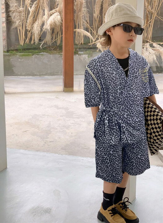 楽天市場】甚平 キッズ 男の子 女の子 子供 服 セットアップ 上下 