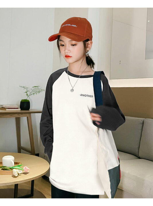 楽天市場 ラグラン Tシャツ 長袖 ロンt ワンピース チュニック キッズ ジュニア 幼稚園 小学生 中学生 子供 服 女の子 男の子 ガールズ 子供服 おしゃれ 可愛い かっこいい 流行 ファッション 春 夏 秋 冬 お揃い 双子コーデ 兄弟 韓国子供服 110cm 1cm