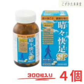 晴々快足SP 300粒 4個セット グルコサミン コンドロイチン配合 広貫堂