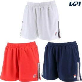 フィラ FILA テニスウェア レディース ショートパンツ VL7504 2021FW