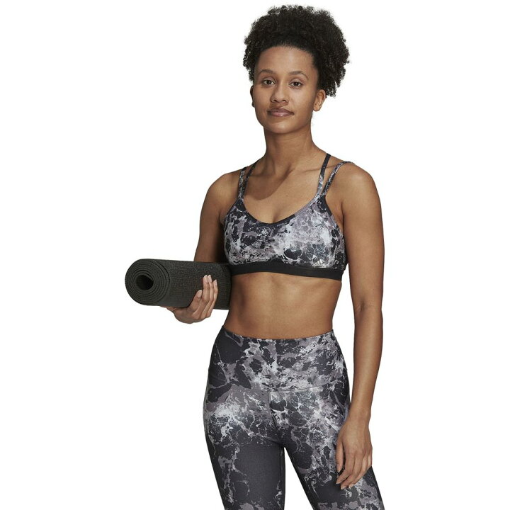 楽天市場 全品10 Offクーポン 12 11 アディダス Adidas ランニングウェア レディース W Studio Ess Aop ライトサポートブラ Tg117 22fw Kpi