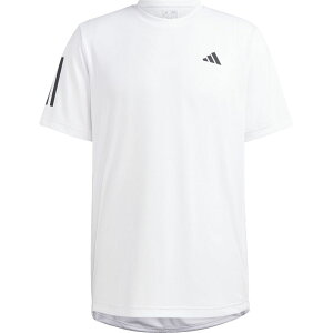 アディダス adidas テニスウェア メンズ M TENNIS CLUB 3ストライプス 半袖Tシャツ MLE72 2023SS