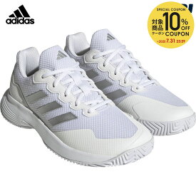 【10％OFFクーポン対象】アディダス adidas テニスシューズ レディース GameCourt 2 W HQ8476