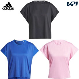 【全品10％OFFクーポン▼】アディダス adidas ランニングウェア レディース YOGA ヨガ スタジオ Tシャツ KNS52- 2024SS