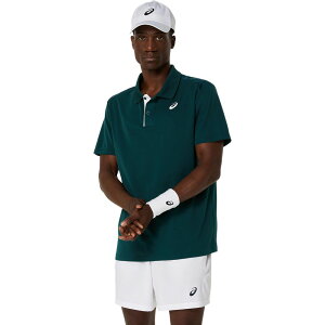 �y10��OFF�N�[�|���Ώہz�A�V�b�N�X asics �e�j�X�E�F�A �����Y COURT POLO 2041A340 2025SS