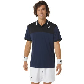 【全品10％OFFクーポン▼】アシックス asics テニスウェア メンズ COURT POLO SHIRT 2041A256 2023SS