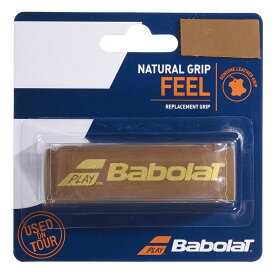 バボラ Babolat テニスグリップテープ 天然素材のグリップ NATURAL GRIP リプレイスメントグリップ 670063