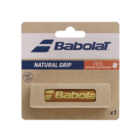 バボラ Babolat テニスグリップテープ 天然素材のグリップ NATURAL GRIP リプレイスメントグリップ 670063