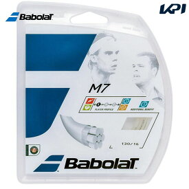 「あす楽対応」BabolaT(バボラ)「M7 BA241131」硬式テニスストリング（ガット）【KPI】 『即日出荷』【タイムセール08】