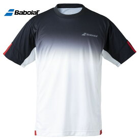 【全品10％OFFクーポン▼】バボラ Babolat テニスウェア メンズ CLUB SHORT SLEEVE SHIRT ゲームシャツ BUG1310C-2022 2022SS