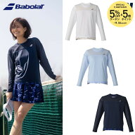 バボラ Babolat テニスウェア レディース PLAY LONG SLEEVE SHIRT ロングスリーブシャツ BWP6573 2026FW