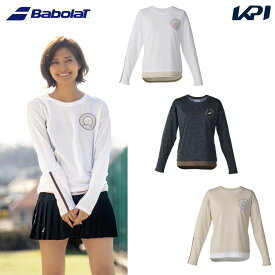 バボラ Babolat テニスウェア レディース PLAY LONG SLEEVE SHIRT ロングスリーブシャツ BWP6576 2026FW